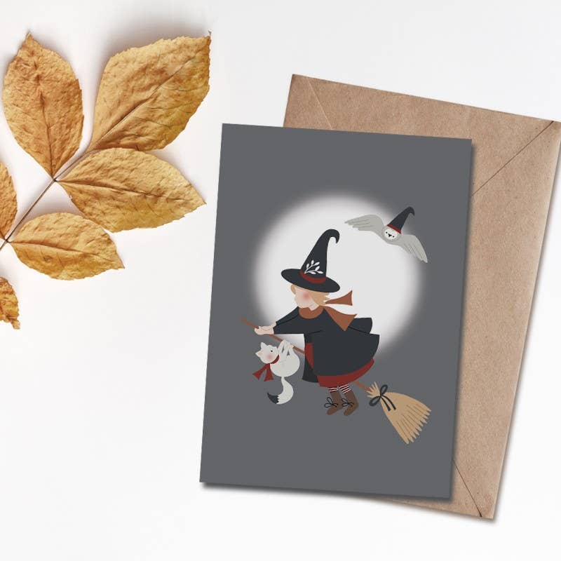 Carte Postale - Ma Petite Sorcière Bien Aimée