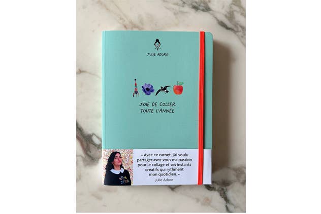 Carnet "joie de coller" Julie Adore x Le PFR