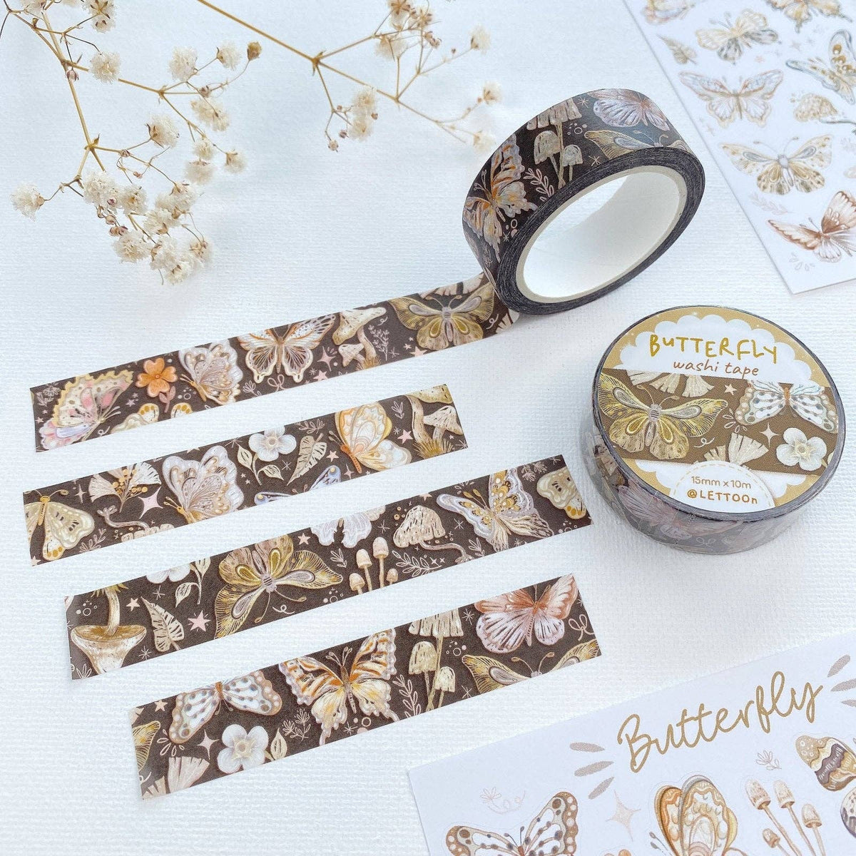 Ruban washi - Papillon