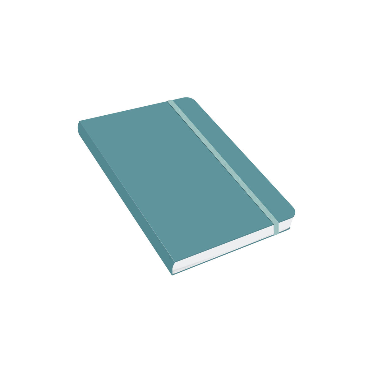 Carnet A6 avec élastique, ligné