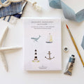 Cartes à peindre en bord de mer