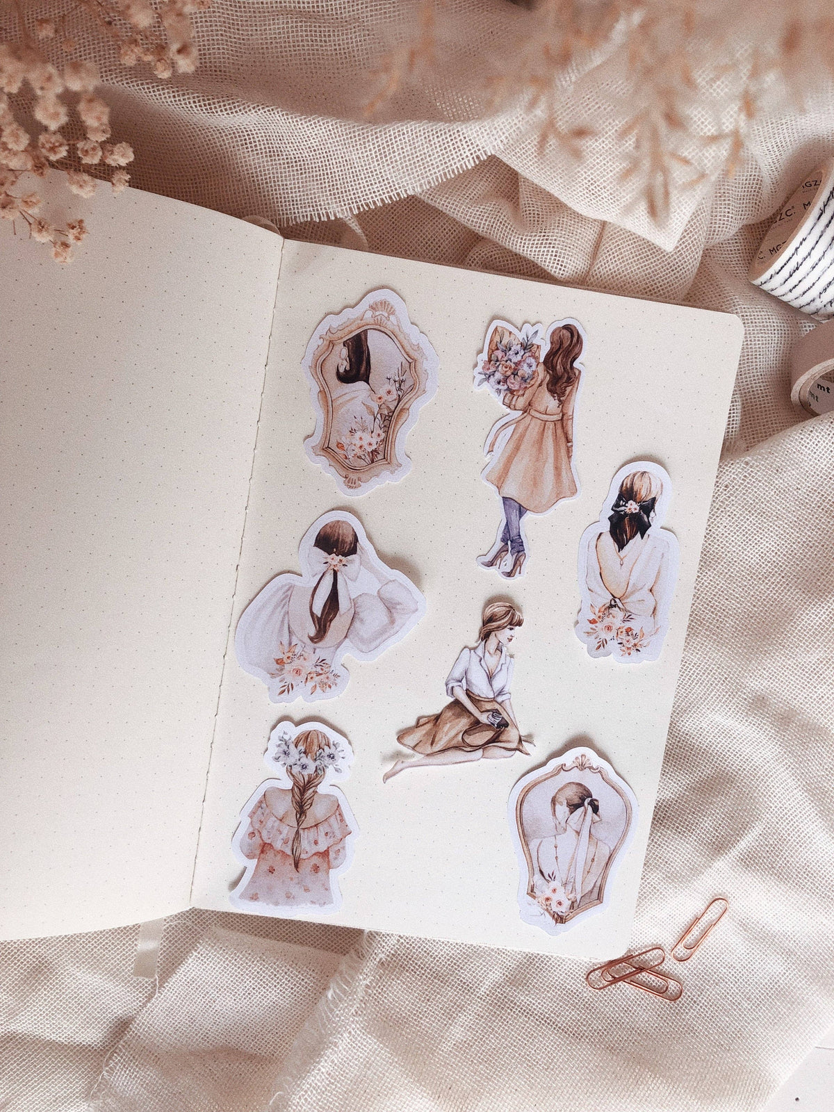 20 women stickers