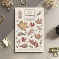 Feuille d'autocollants "Feuilles d'automne"