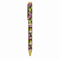 Stylo-bille Fleurs & rayures