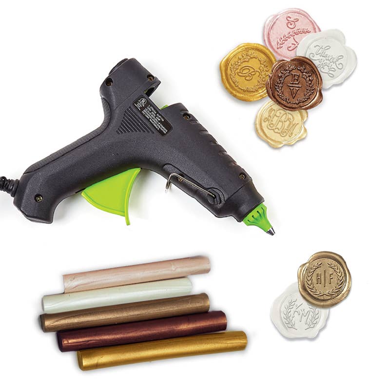 Pistolet à colle à cire