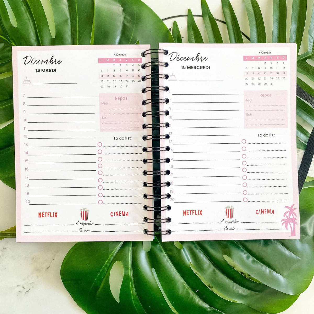 AGENDA SEMAINIER – TROPICAL