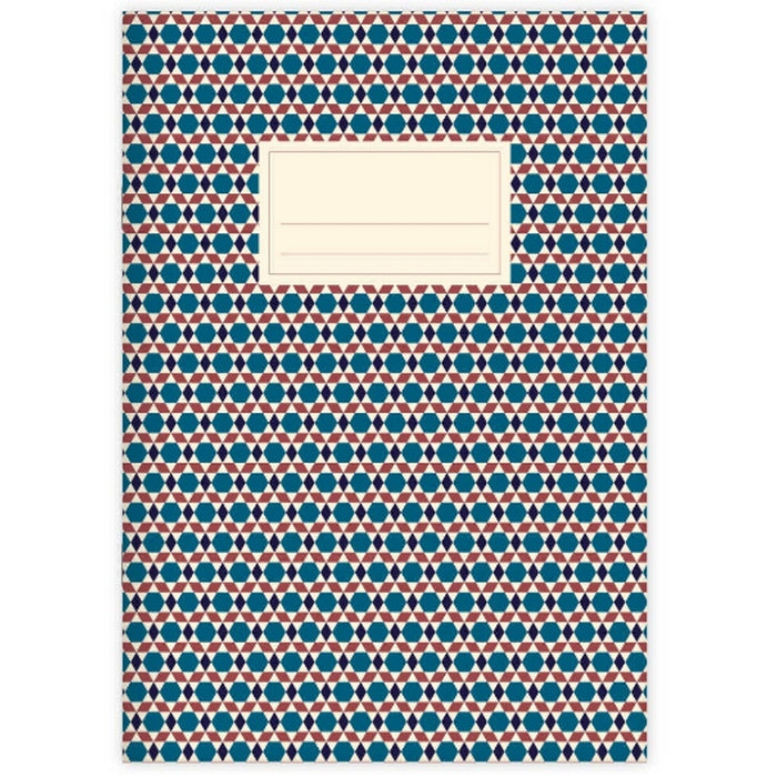 Cahier A5 bleu Maroc