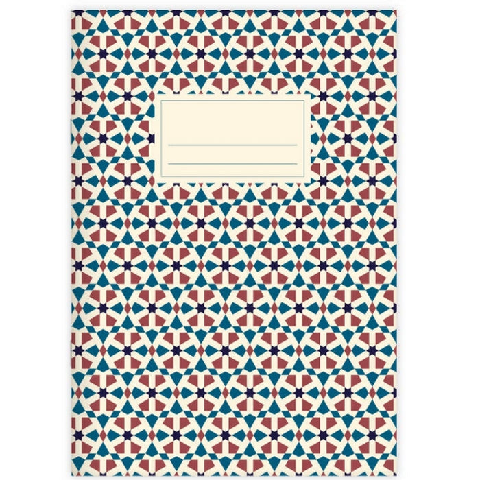 Cahier A5 bleu Maroc