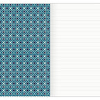 Cahier A5 bleu Maroc