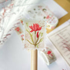 Ruban washi - Timbres floraux