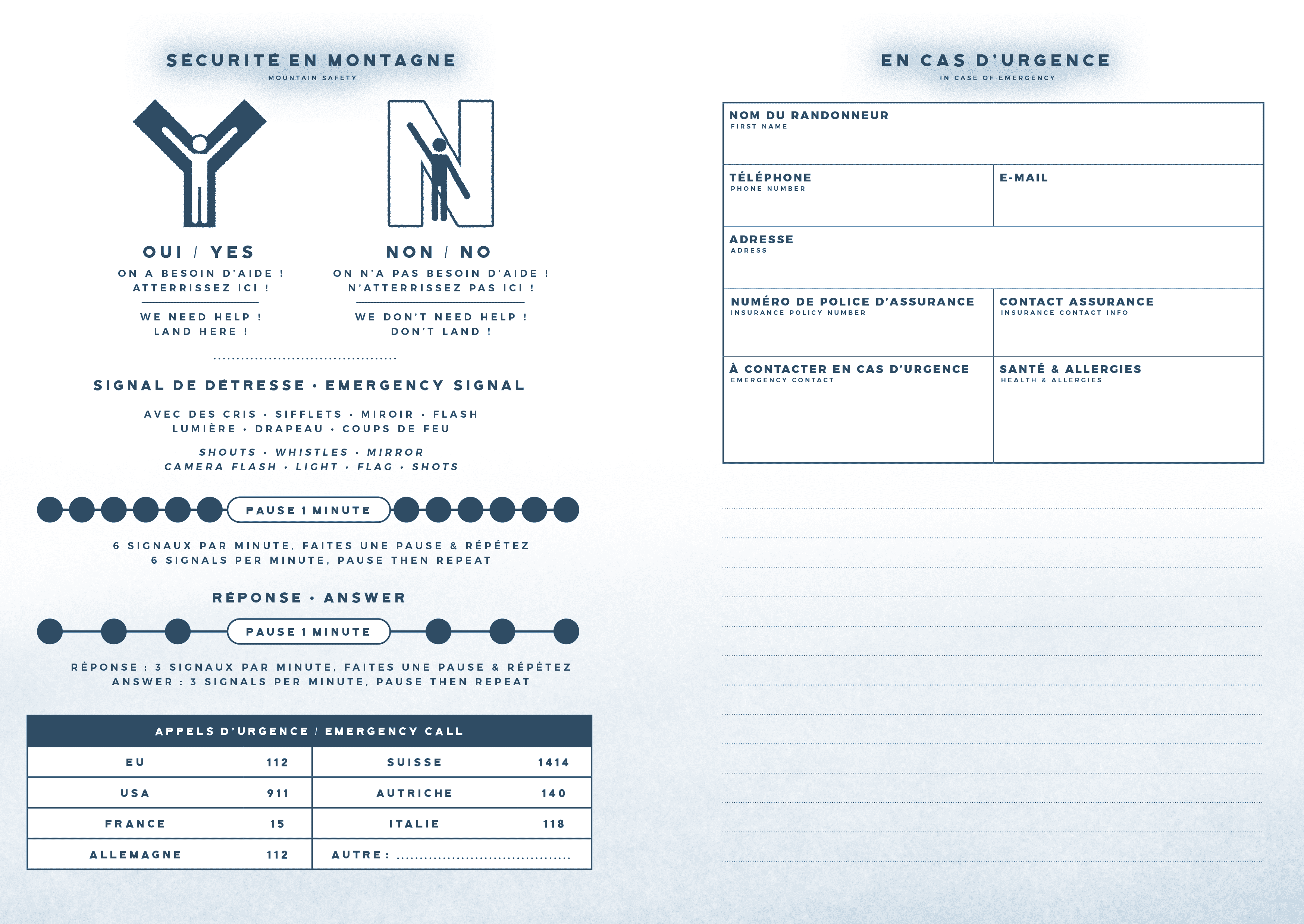 Carnet de Randonnée 