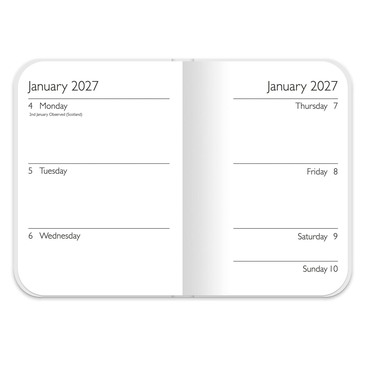 Agenda de poche Art déco