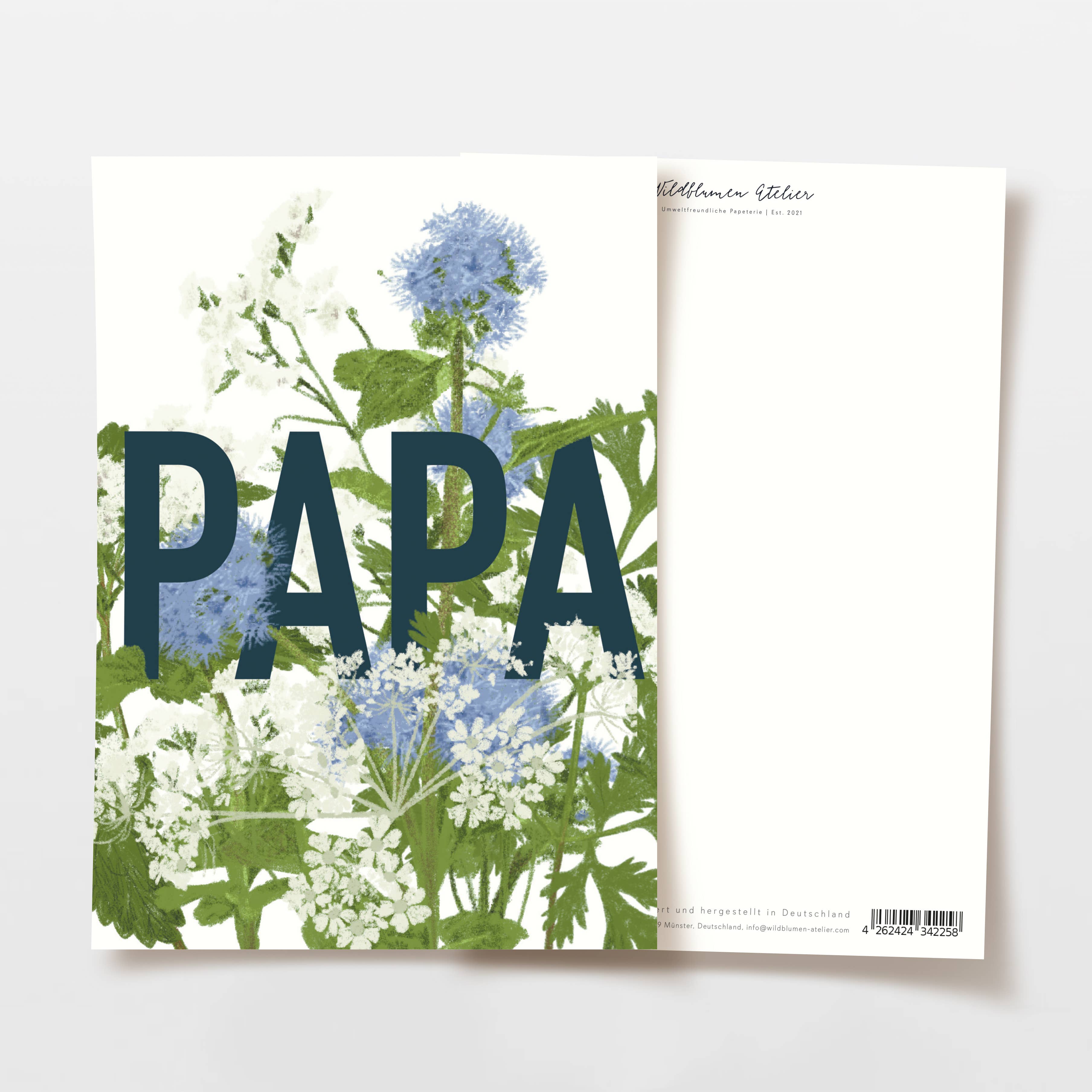 Carte postale PAPA