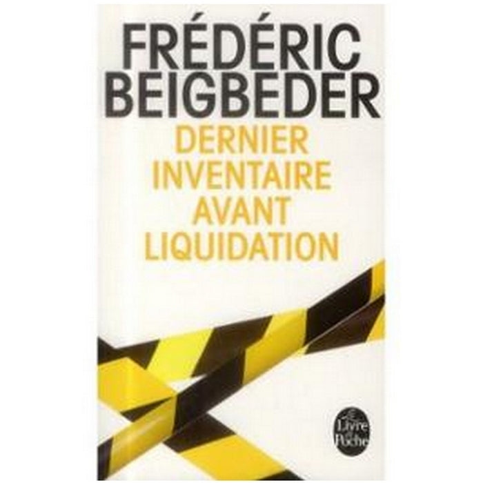 Dernier inventaire avant liquidation