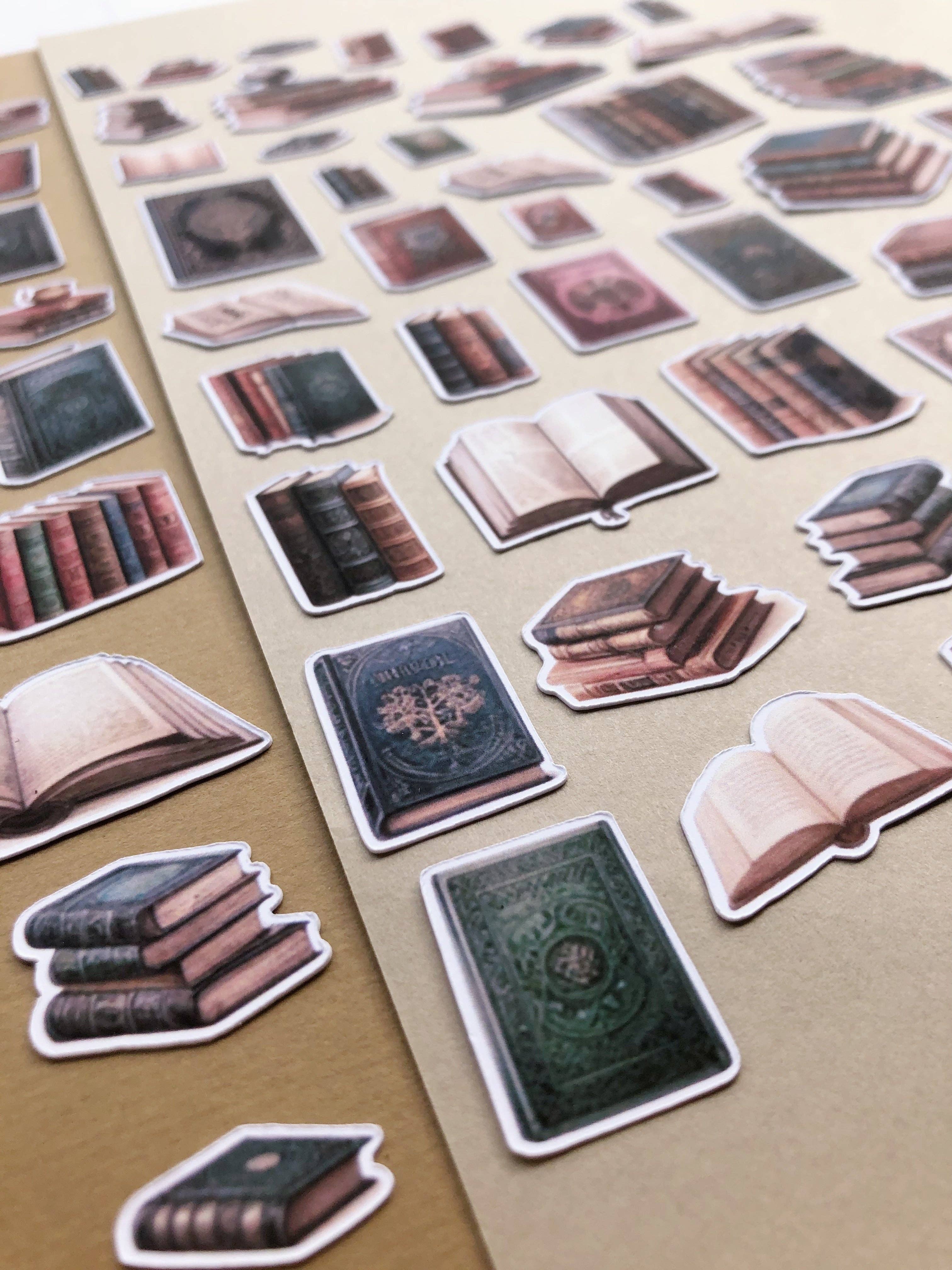 Paquet d'autocollants « 65 livres anciens XL »