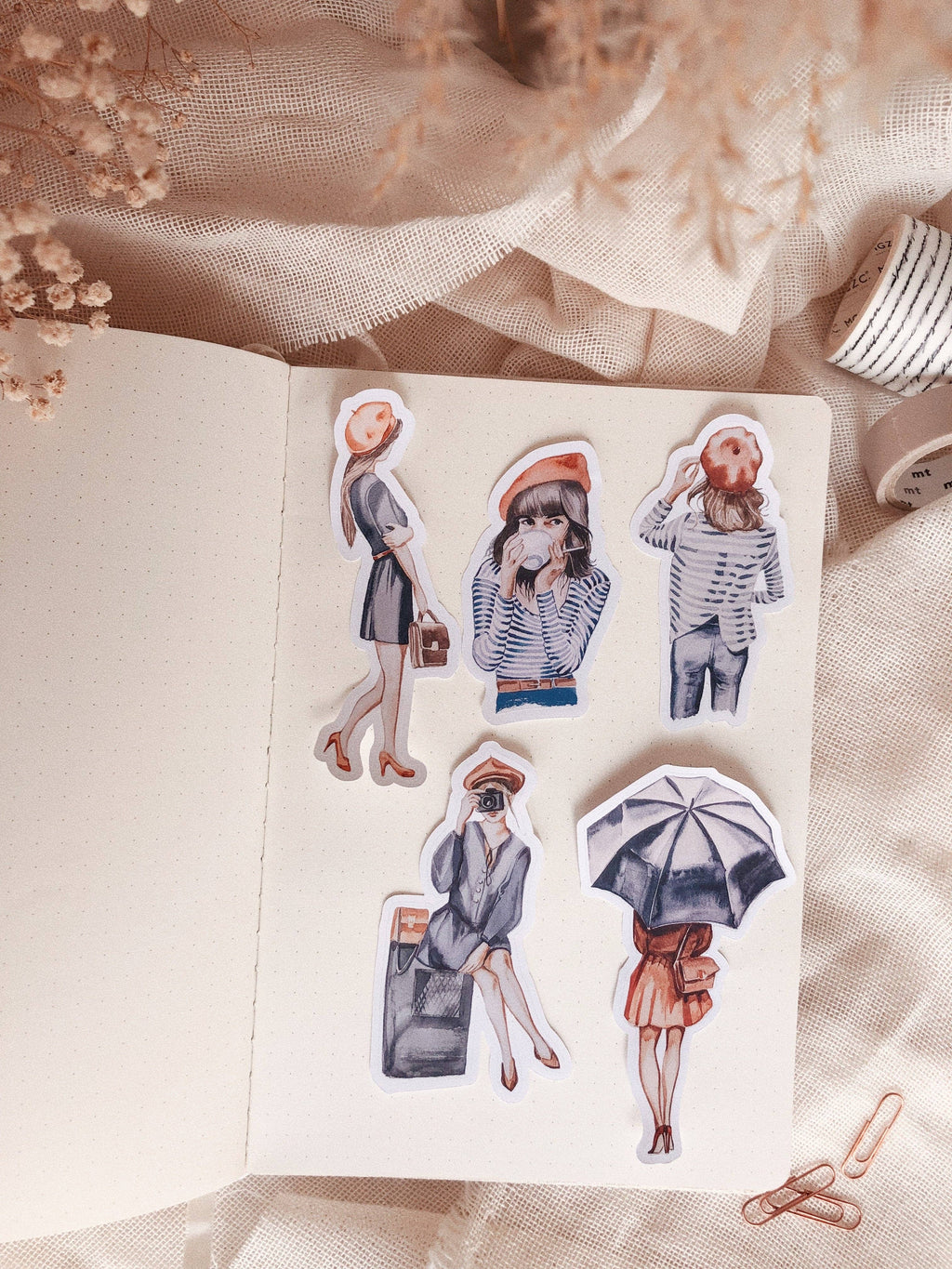 20 women stickers