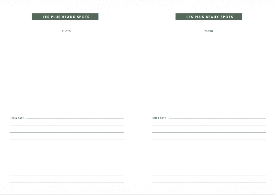 VanLife, Carnet de Voyage (Langue française)