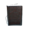 Carnet de voyage en cuir – Papier parchemin artisanal