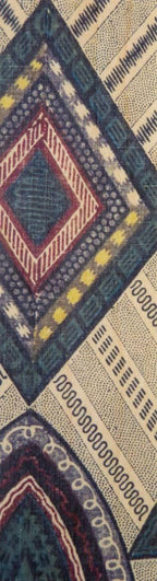 Marque-page en bois Toile De Jouy Afrique