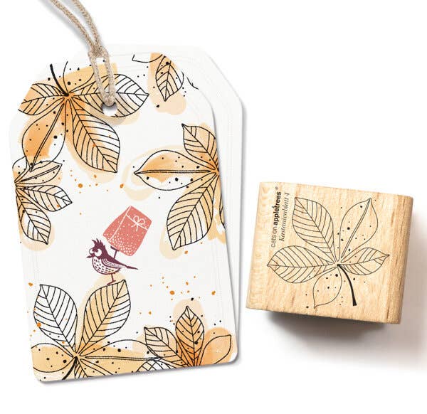 Tampon feuille de marronnier