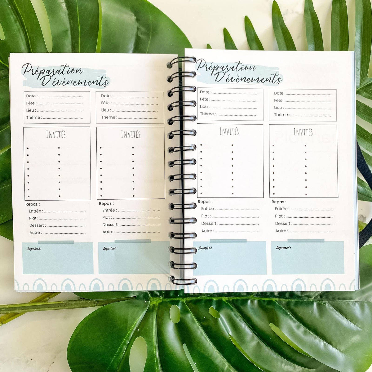 AGENDA SEMAINIER – TROPICAL