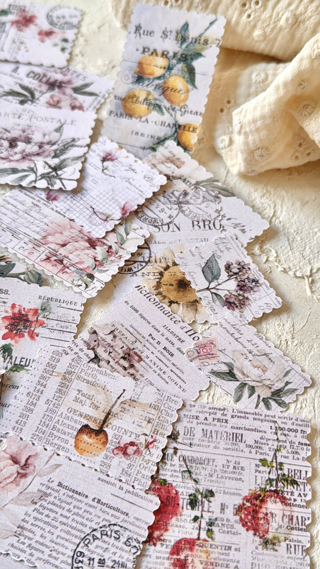 Kit artisanal · Timbres postaux vintage