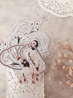 8 frames stickers - « Vintage Beauty »