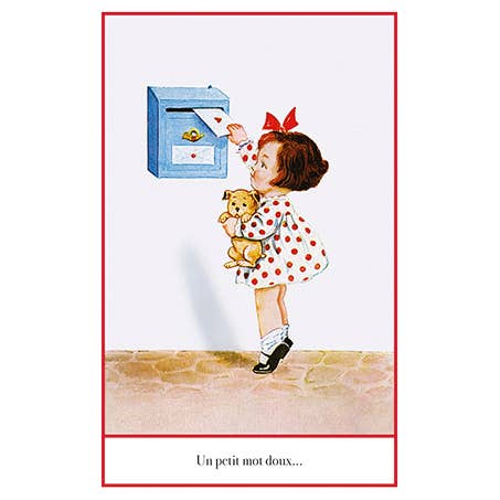 Carte postale mot doux