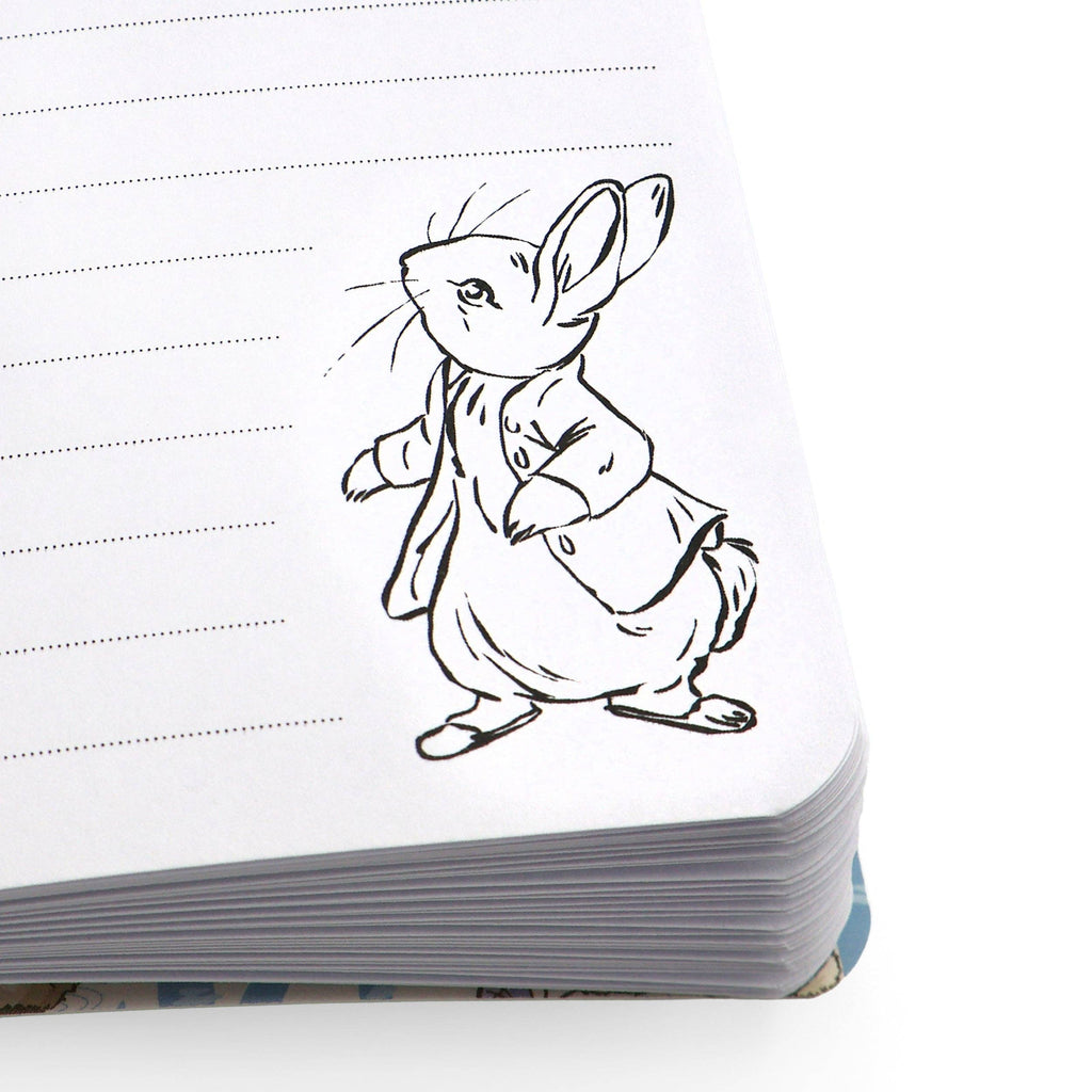 Carnet Peter Rabbit — Motif de pique-nique en forêt A6