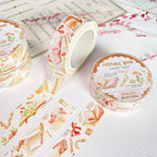 Ruban washi - Livre vintage