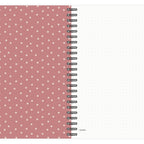 Carnet A5 à spirale – Rose poudré Tiny Rings