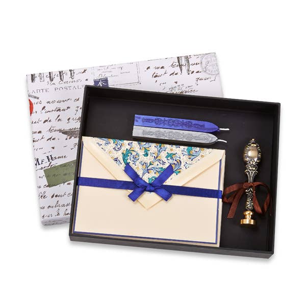 Set d'écriture florentine pour cartes