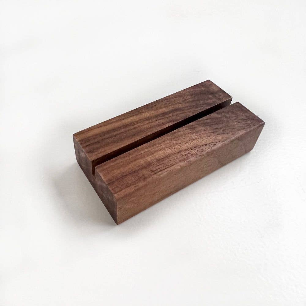 Porte-cartes en bois