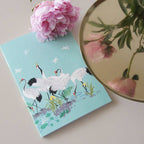 CARNET A5 -14,8x21cm- Grues japonaises