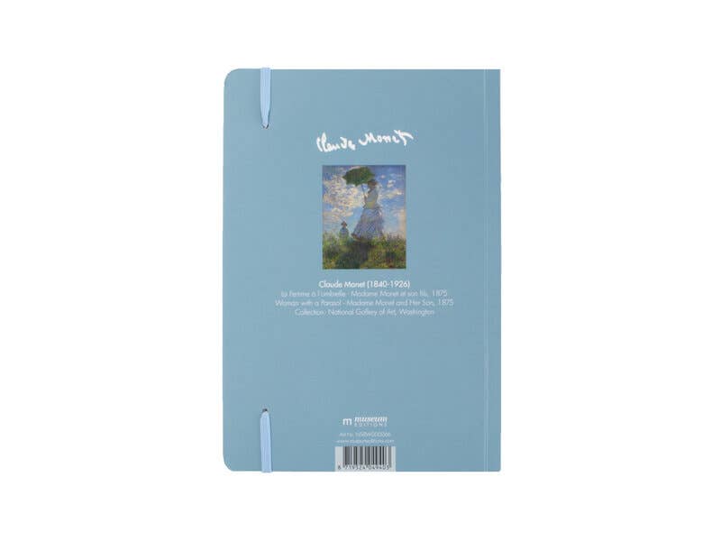 Carnet à couverture souple A5, Claude Monet, Femme à l'ombrelle