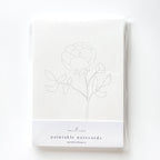 Cartes à peindre avec fleurs de jardin