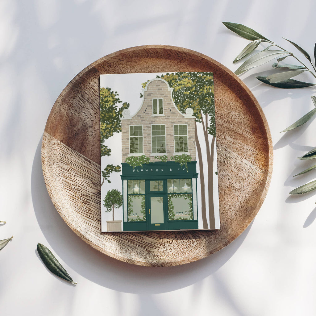 Carte postale Café