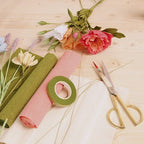 FLEURS EN PAPIER CRÉPON