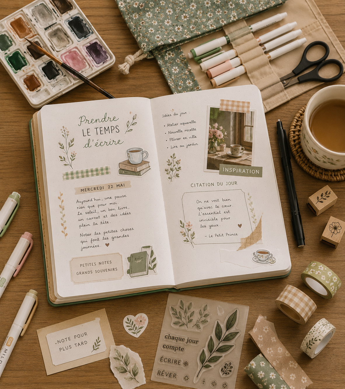 JOURNALING - SAM.1er AOÛT - 14h