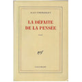 La défaite de la pensée