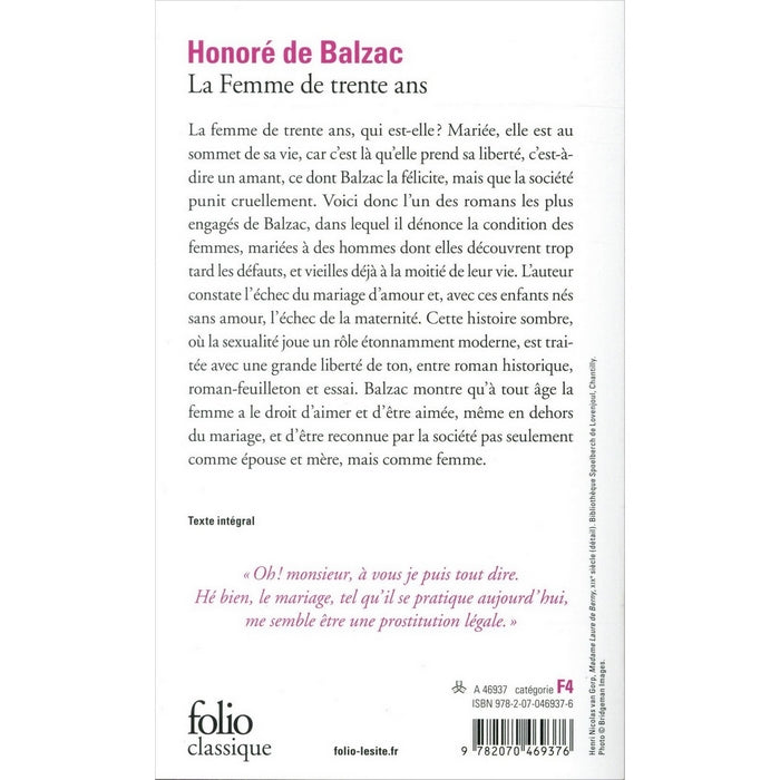 la Femme de trente ans