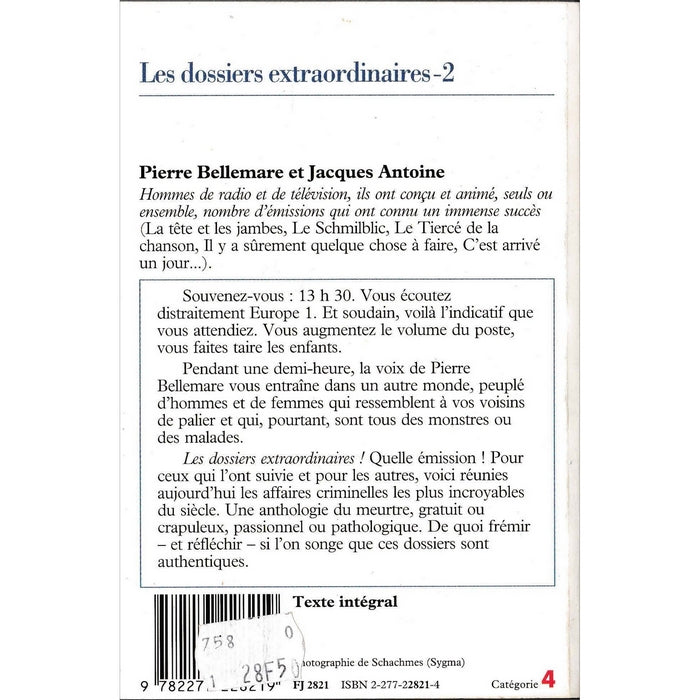 Les dossiers extraordinaires - T1
