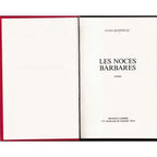 Les noces barbares