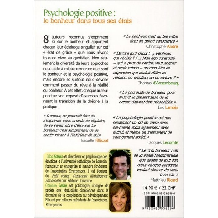 Psychologie positive : Le bonheur dans tous ses états