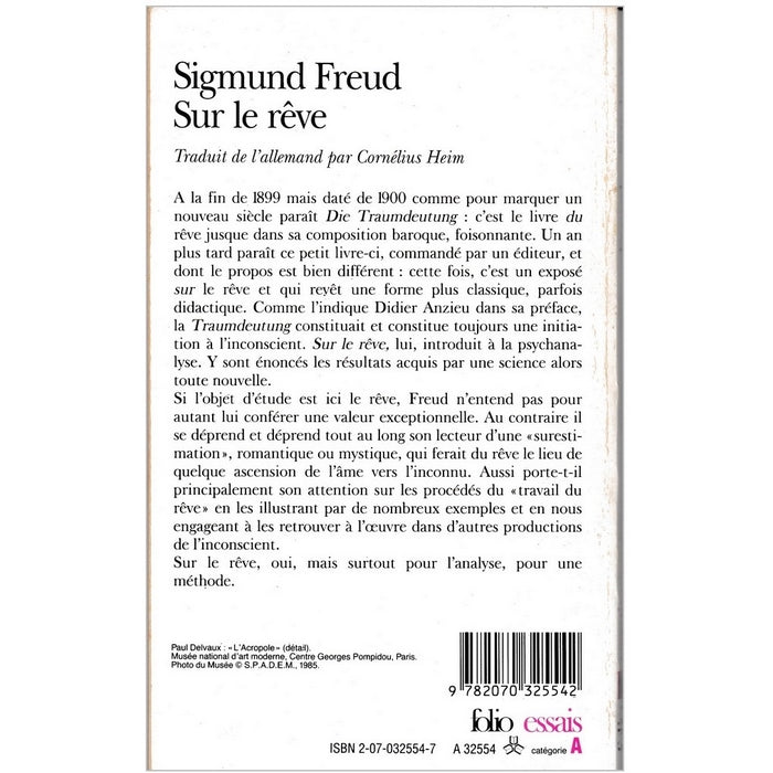 Sur le rêve