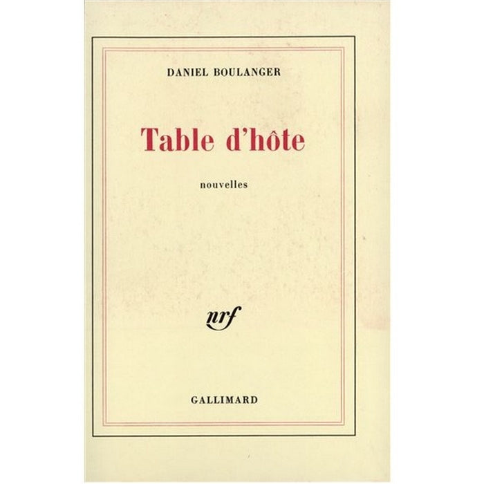 Table d'hôte