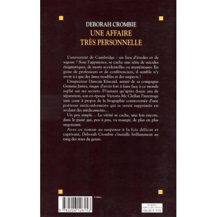 Une affaire très personnelle